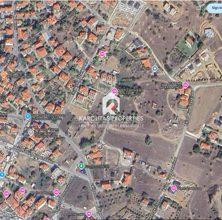 Οικόπεδο 1.080 τ.μ. προς πώληση, Νικήτη