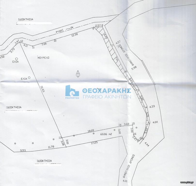 Land plot 815 sqm for sale, Heraklion Prefecture, Gorgolaini