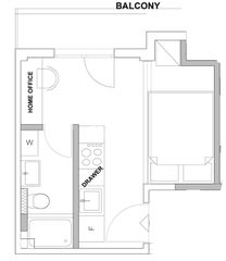 Studio / γκαρσονιέρα 25 τ.μ. προς πώληση, Ανάληψη Θεσσαλονίκης-thumb-23