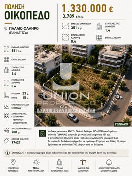Οικόπεδο 351 τ.μ. πρός πώληση