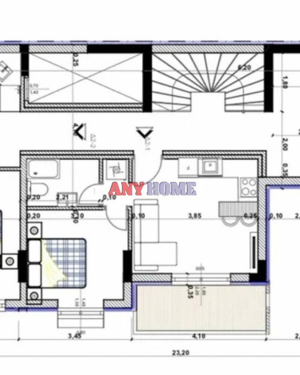 Studio / γκαρσονιέρα 46 τ.μ. προς πώληση, Σκάλα Ν. Επιβατών
