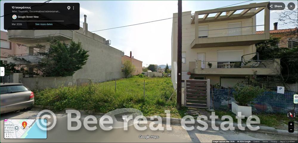 Οικόπεδο 289 τ.μ. πρός πώληση, Μαγνησία, Βόλος