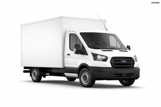 Ford 2022 Transit ΜΕ ΥΔΡΑΥΛΙΚΗ ΠΟΡΤΑ-4ΜΕΤΡΑ ΚΑΡΟΤΣΑ-RENT A VAN XANTHI