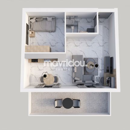 Studio 51,09 sqm for rent, Xanthi Prefecture, Xanthi