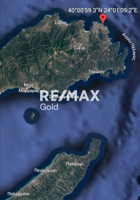 Οικόπεδο 500 τ.μ. προς πώληση, Καλαμίτσι Τορώνης