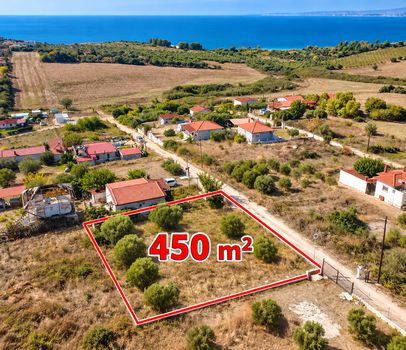 Αγροτεμάχια 450 τ.μ. προς πώληση