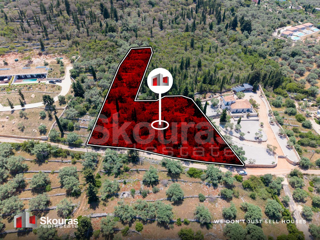 Αγροτεμάχια 4.429 τ.μ. προς πώληση, Περιοχή Χώρας Λευκάδας