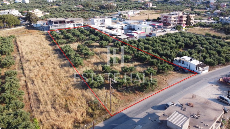 Οικόπεδο 4.500 τ.μ. πρός πώληση, Ν. Ηρακλείου, Γούβες