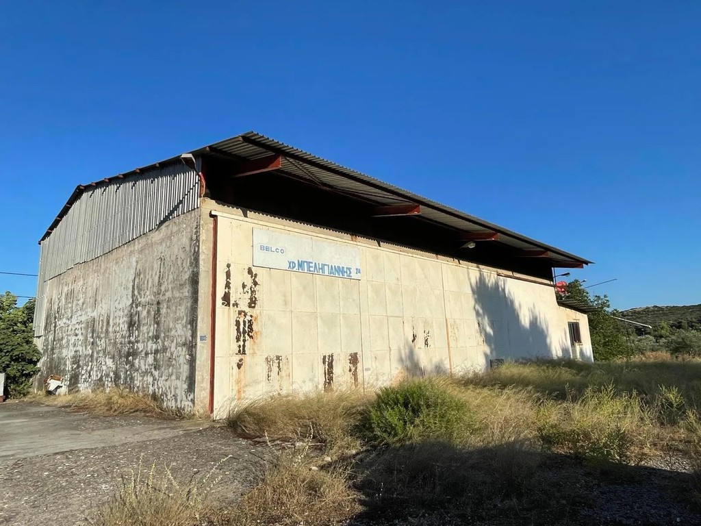Βιομηχανικός χώρος 750 τ.μ. προς πώληση, Δοκός Χαλκίδας