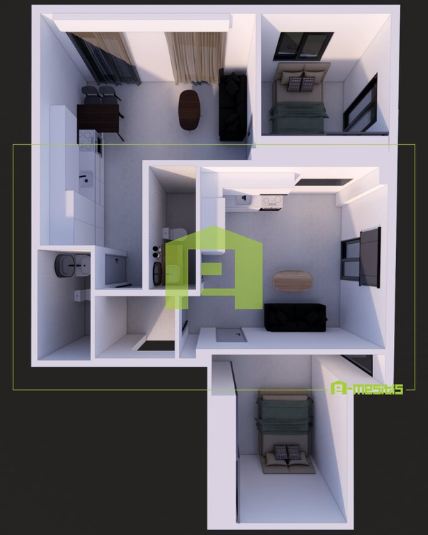 Studio / γκαρσονιέρα 45 τ.μ. πρός πώληση, Θεσσαλονίκη - Κέντρο, Άγιος Δημήτριος