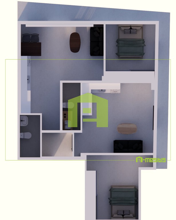 Studio / γκαρσονιέρα 45 τ.μ. πρός πώληση, Θεσσαλονίκη - Κέντρο, Άγιος Δημήτριος