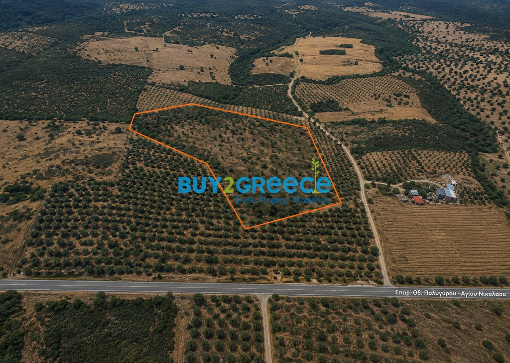 Οικόπεδο 20.815 τ.μ. προς πώληση, Πολύγυρος