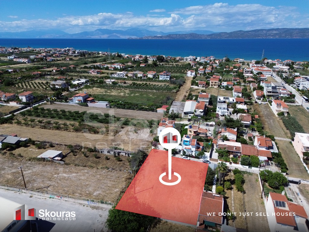 Οικόπεδο 608 τ.μ. προς πώληση, Λέχαιο