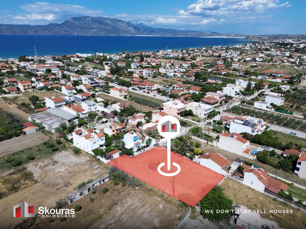 Οικόπεδο 608 τ.μ. προς πώληση, Λέχαιο