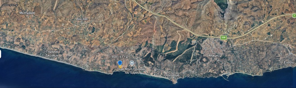 Οικόπεδο 4.645 τ.μ. προς πώληση, Πανόραμα Αλεξανδρούπολης