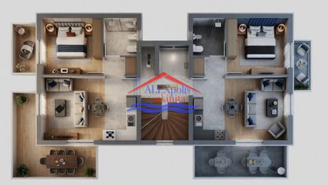 Apartment 47 sqm for sale