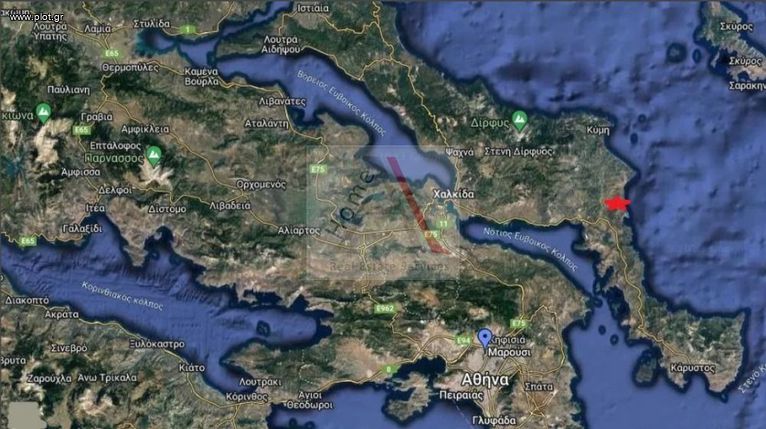 Οικόπεδο 10.100 τ.μ. για πώληση, Εύβοια, Αυλώνα