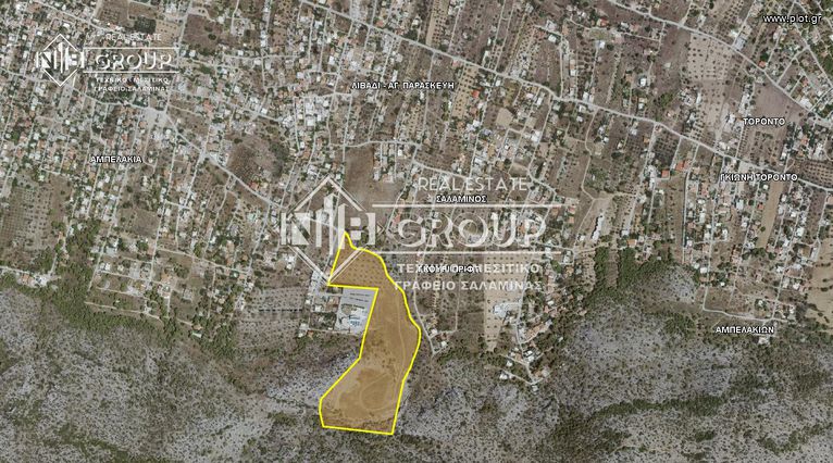 Land plot 46.364 sqm for sale, Argosaronikos Islands, Salamina