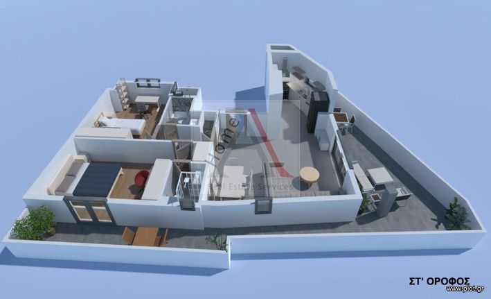 Μεζονέτα 87 τ.μ. για πώληση, Αθήνα - Κέντρο, Γκύζη - Πεδίον Άρεως