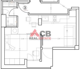 Studio / γκαρσονιέρα 33 τ.μ. για πώληση, Θεσσαλονίκη - Κέντρο, Ροτόντα-thumb-1