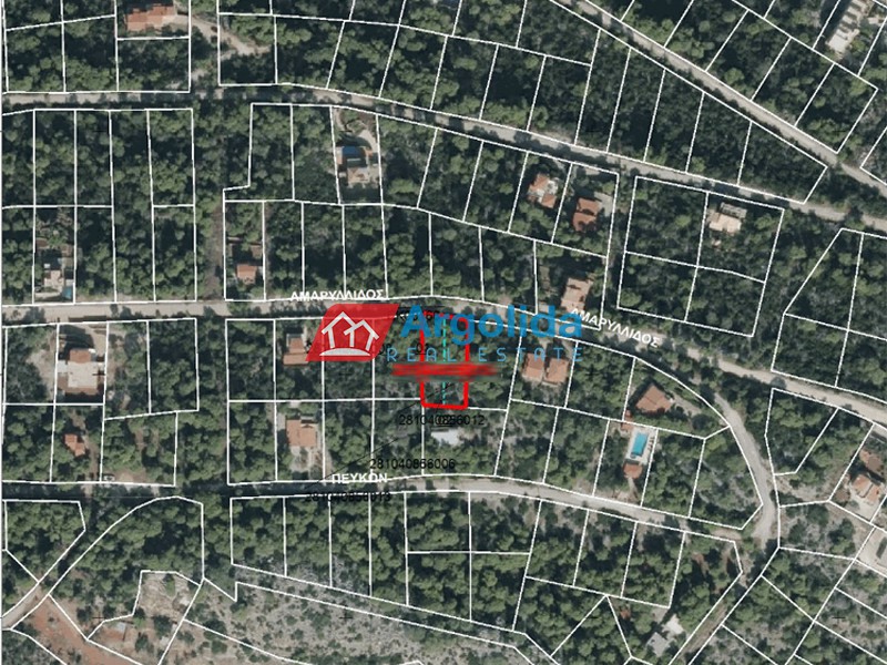 Οικόπεδο 542 τ.μ. προς πώληση, Πευκάλι