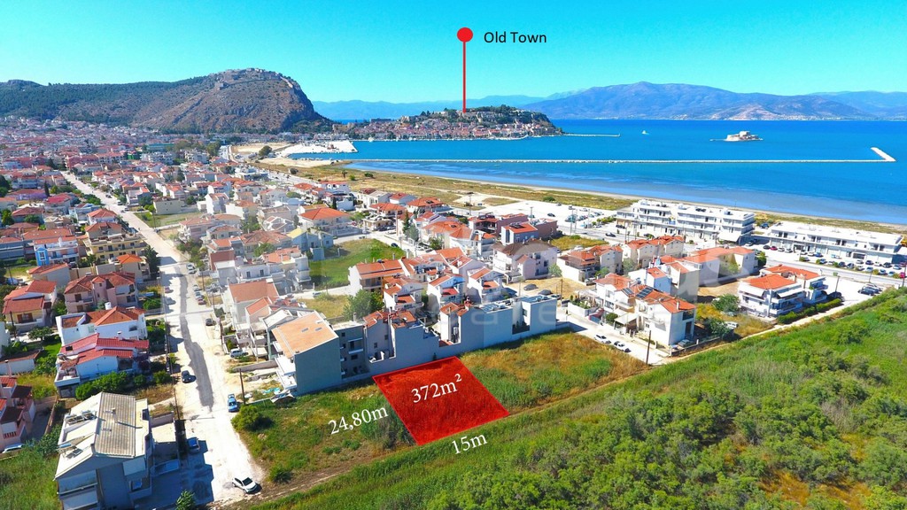 Οικόπεδο 372 τ.μ. για πώληση, Αργολίδα, Ναύπλιο