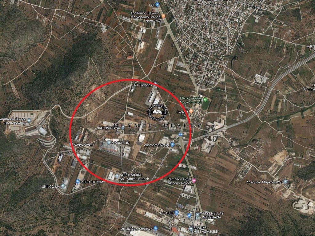 Οικόπεδο 10.901 τ.μ. πρός πώληση, Αττική - Υπόλοιπο, Μαρκόπουλο