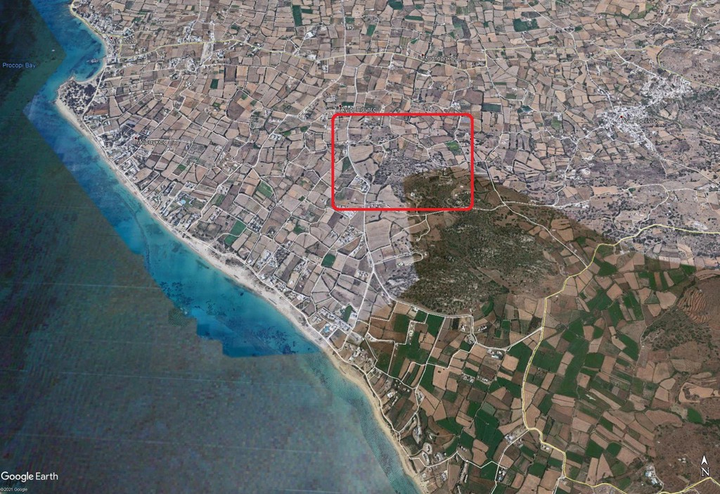 Οικόπεδο 5.383 τ.μ. πρός πώληση, Κυκλάδες, Νάξος