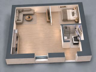 Studio / γκαρσονιέρα 34 τ.μ. προς πώληση, Τσικαλαριά Σούδας-thumb-3