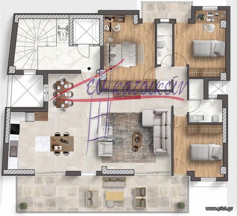 Διαμέρισμα 117 τ.μ. για πώληση, Πειραιάς, Καστέλλα