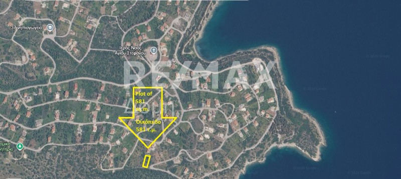 Οικόπεδο 581 τ.μ. προς πώληση, Νέες Παγασές