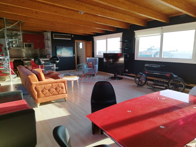 Loft 75 sqm for rent, Metaxourgeio