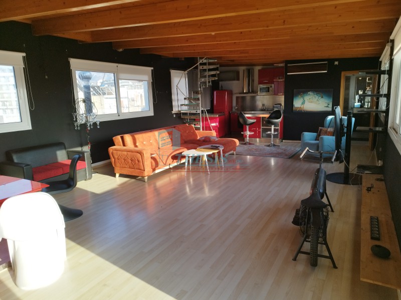 Loft 75 sqm for rent, Metaxourgeio