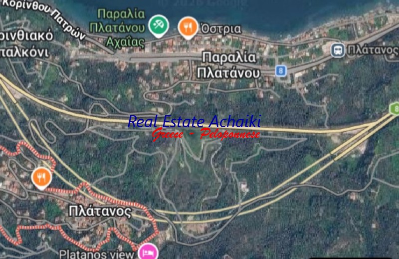 Οικόπεδο 750 τ.μ. πρός πώληση, Αχαΐα, Ακράτα
