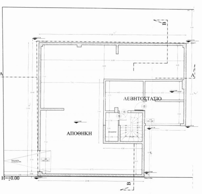 Αποθήκη 180 τ.μ. πρός πώληση, Θεσσαλονίκη - Περιφ/Κοί Δήμοι, Καλαμαριά