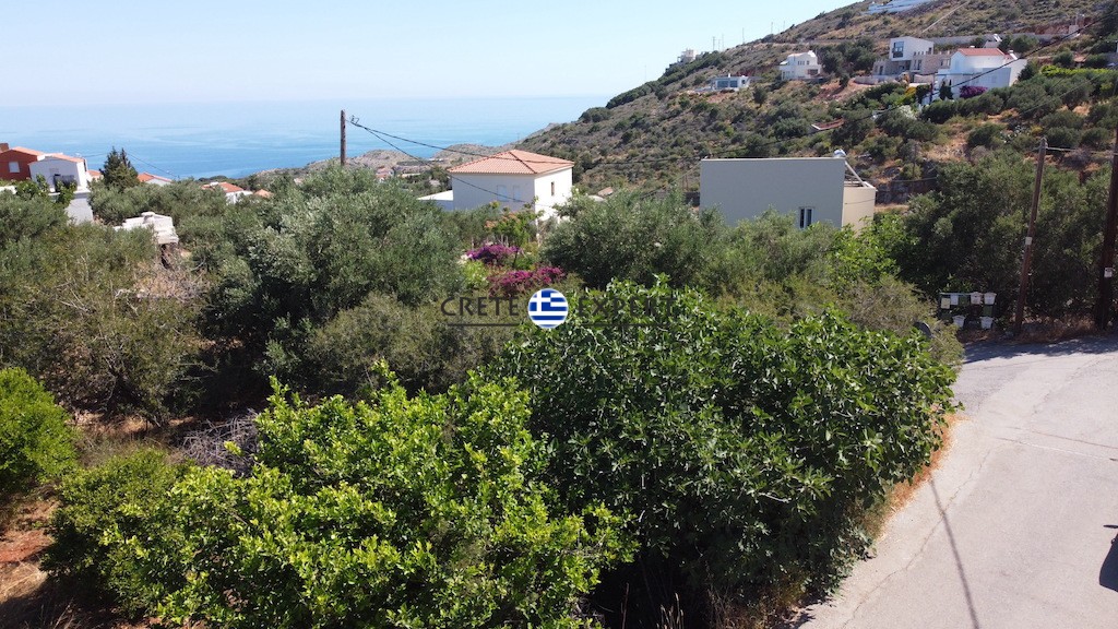 Land plot 614 sqm for sale, Chania Prefecture, Vamos