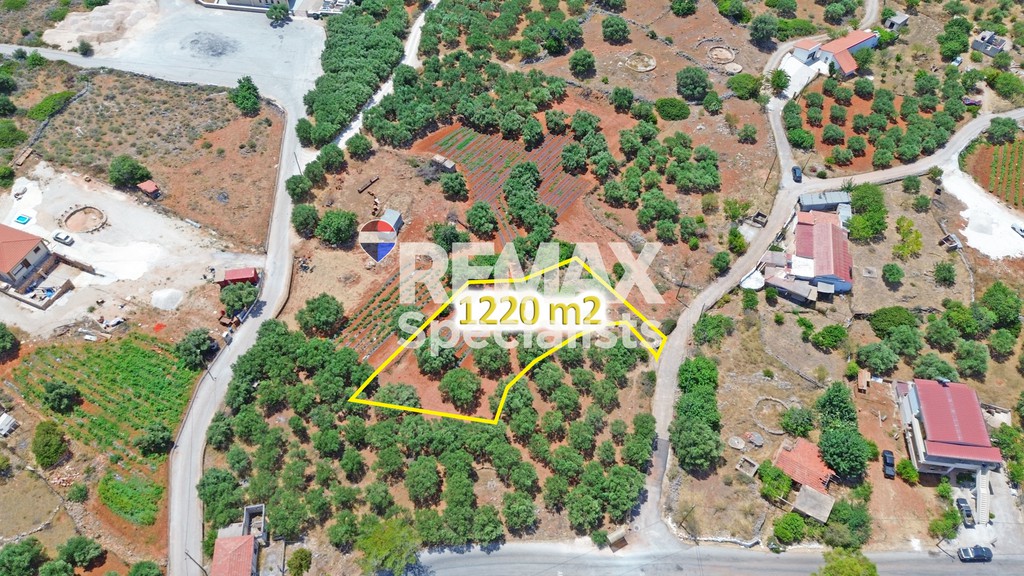 Οικόπεδο 1.180 τ.μ. προς πώληση, Χωρδάκι Ακρωτηρίου