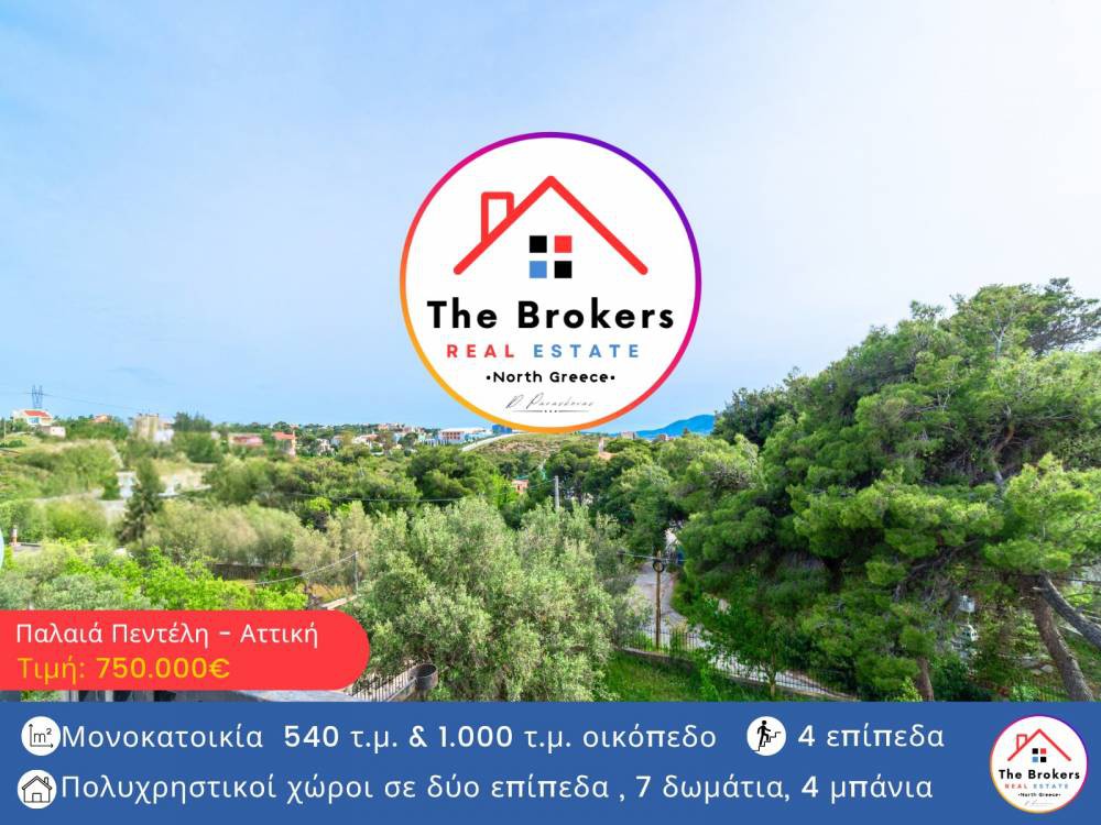 Μονοκατοικία 540 τ.μ. προς πώληση, Ανθούσα Αττικής