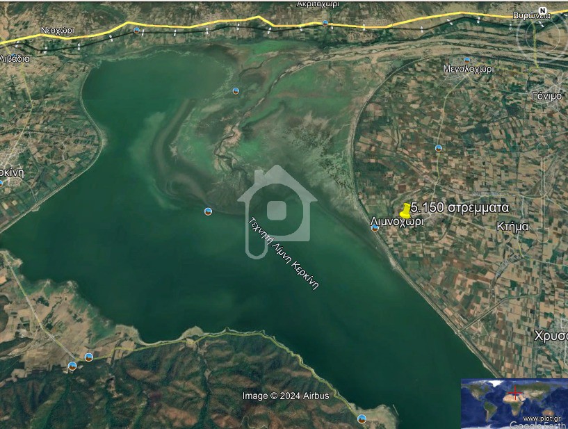 Οικόπεδο 5.150 τ.μ. πρός πώληση, Ν. Σερρών, Ηρακλειά