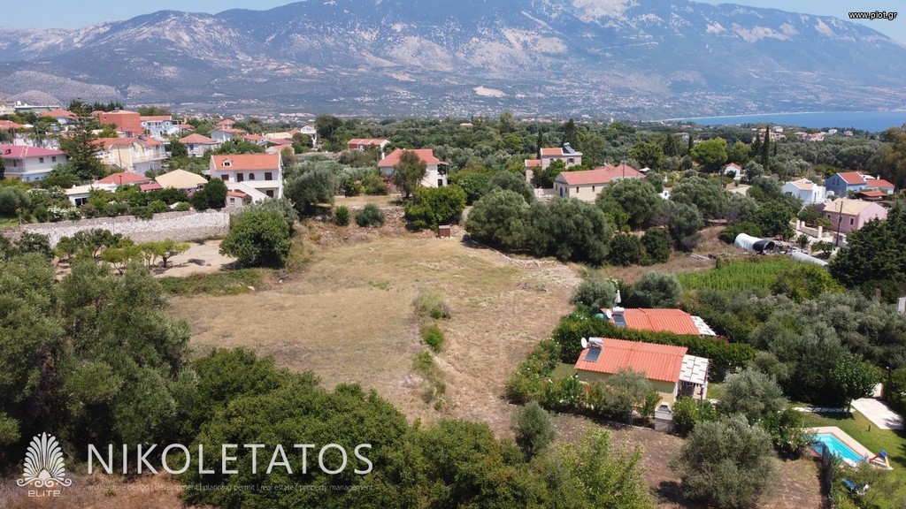 Οικόπεδο 4.088,83 τ.μ. πρός πώληση, Ν. Κεφαλονιάς, Κεφαλονιά