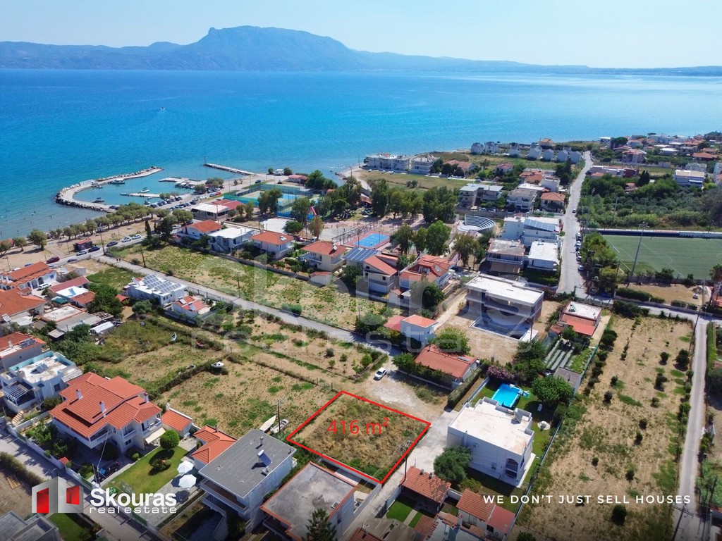 Οικόπεδο 416 τ.μ. προς πώληση, Άσσος Κορινθίας
