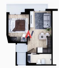Studio / γκαρσονιέρα 32 τ.μ. για πώληση, Θεσσαλονίκη - Κέντρο, Ροτόντα-thumb-1