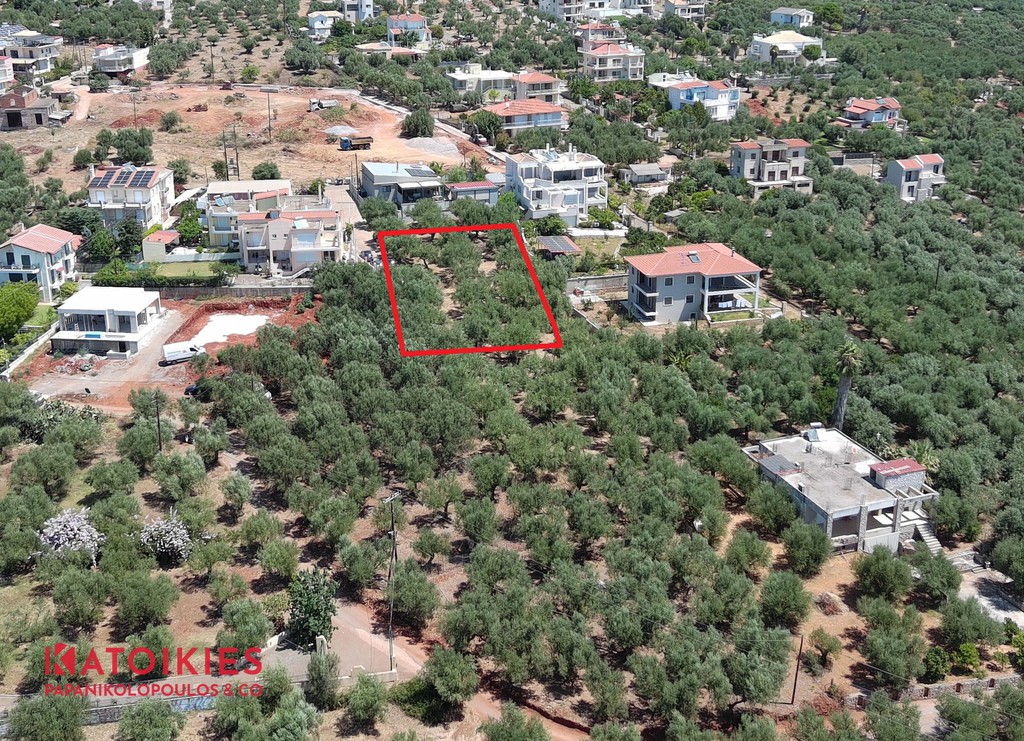 Οικόπεδο 505 τ.μ. πρός πώληση, Μεσσηνία, Καλαμάτα