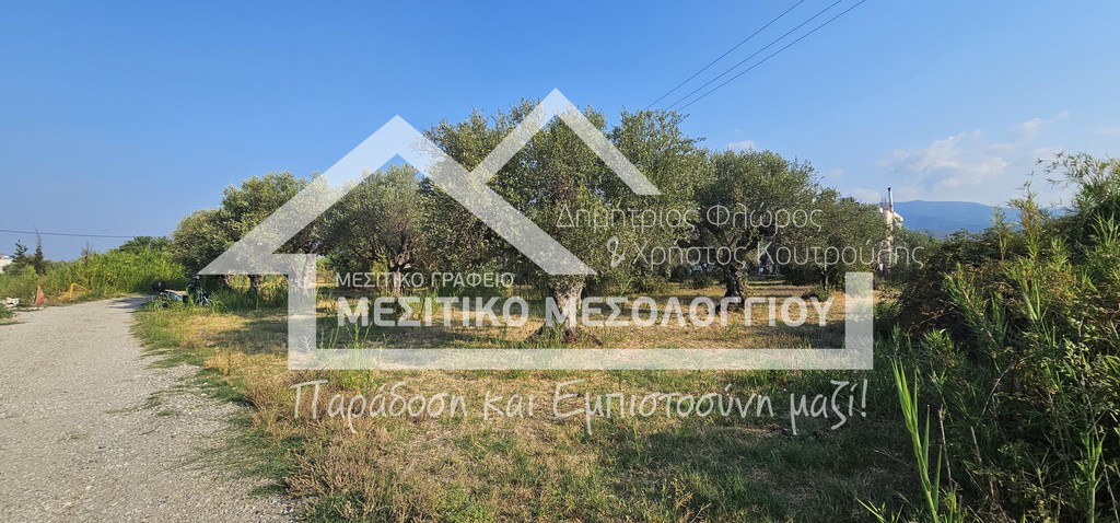 Οικόπεδο 1.297 τ.μ. πρός πώληση, Αιτωλοακαρνανία, Ιερά Πόλη Μεσολογγίου