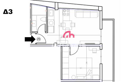Studio / γκαρσονιέρα 40 τ.μ. προς πώληση