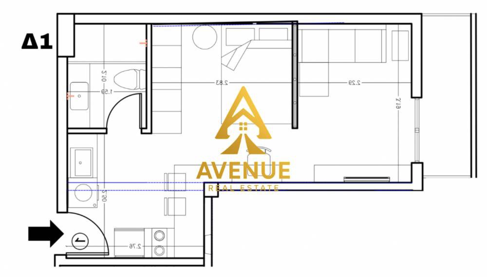 Studio / γκαρσονιέρα 33 τ.μ. πρός πώληση, Θεσσαλονίκη - Κέντρο, Κέντρο