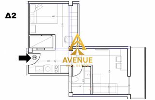 Studio / γκαρσονιέρα 36 τ.μ. πρός πώληση, Θεσσαλονίκη - Κέντρο, Κέντρο-thumb-2