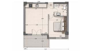 Studio / γκαρσονιέρα 52 τ.μ. για πώληση