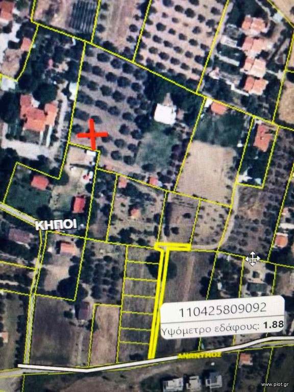 Οικόπεδο 3.600 τ.μ. προς πώληση, Δίκελλα