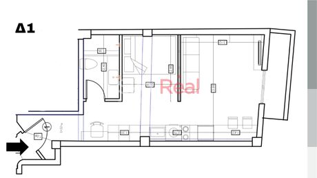 Studio / γκαρσονιέρα 37 τ.μ. προς πώληση